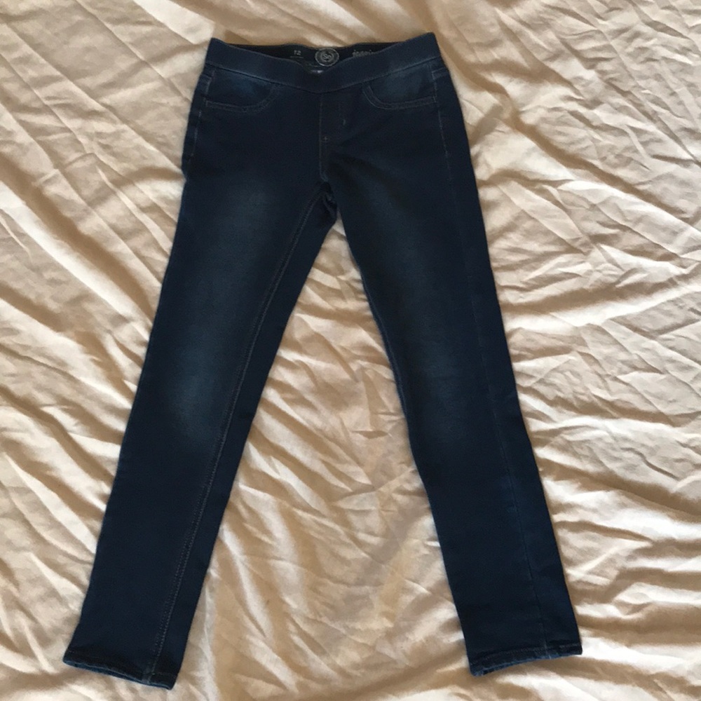Blue Jean Jeggings. Girls size 12.